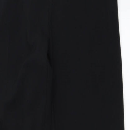 Womens UK Size 10 Marks and Spencer Regular Fit  Black Trousers