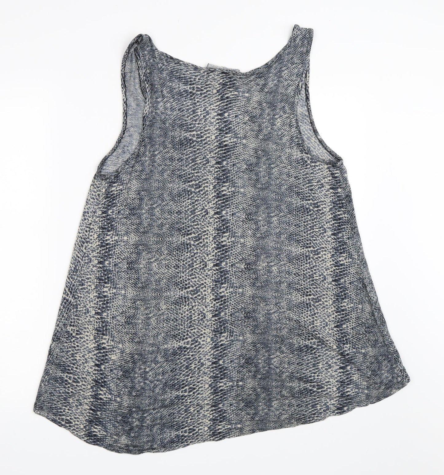 Womens UK Size 12 BHS Blue Basic Tank