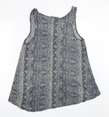 Womens UK Size 12 BHS Blue Basic Tank