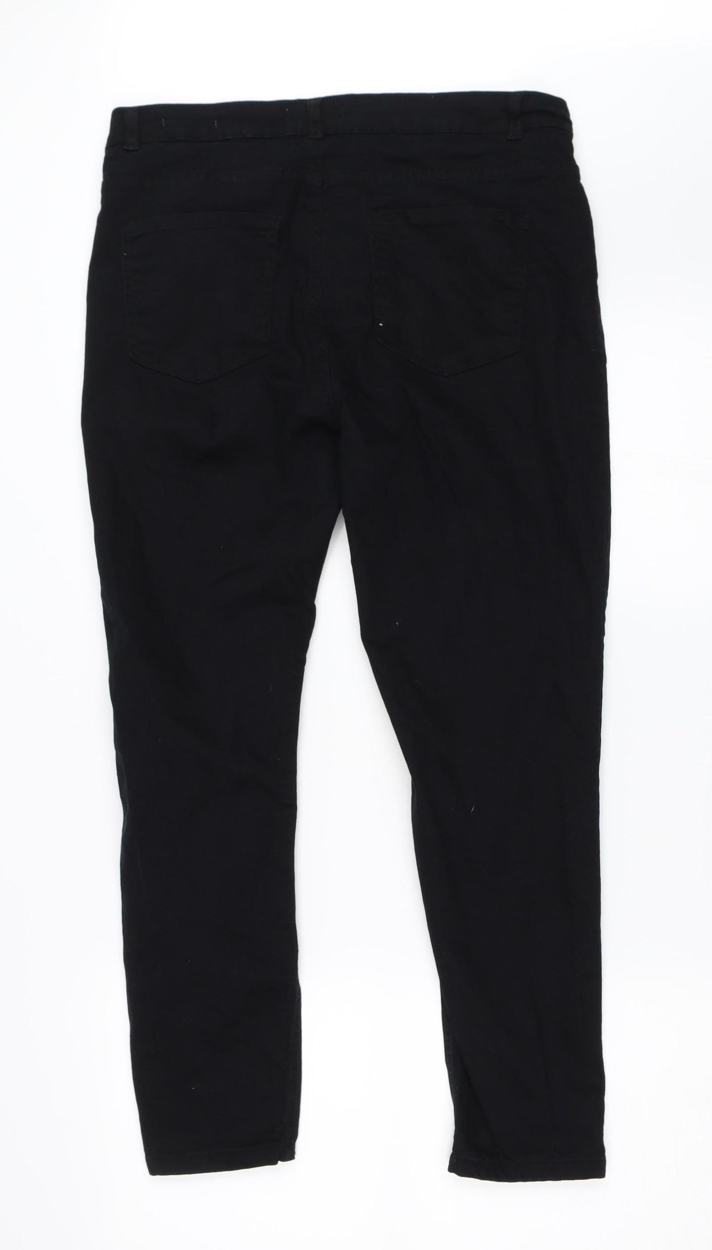 DF Young Womens Black  Denim Skinny Jeans Size 42 L26 in