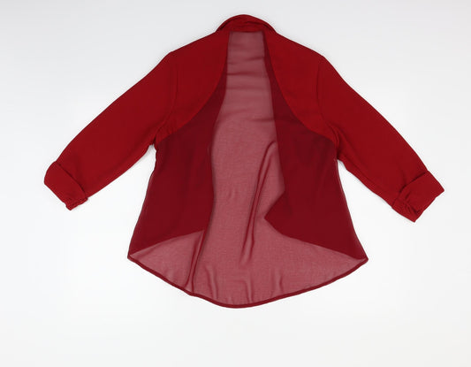 Womens UK Size 12 eVIE Red Jacket