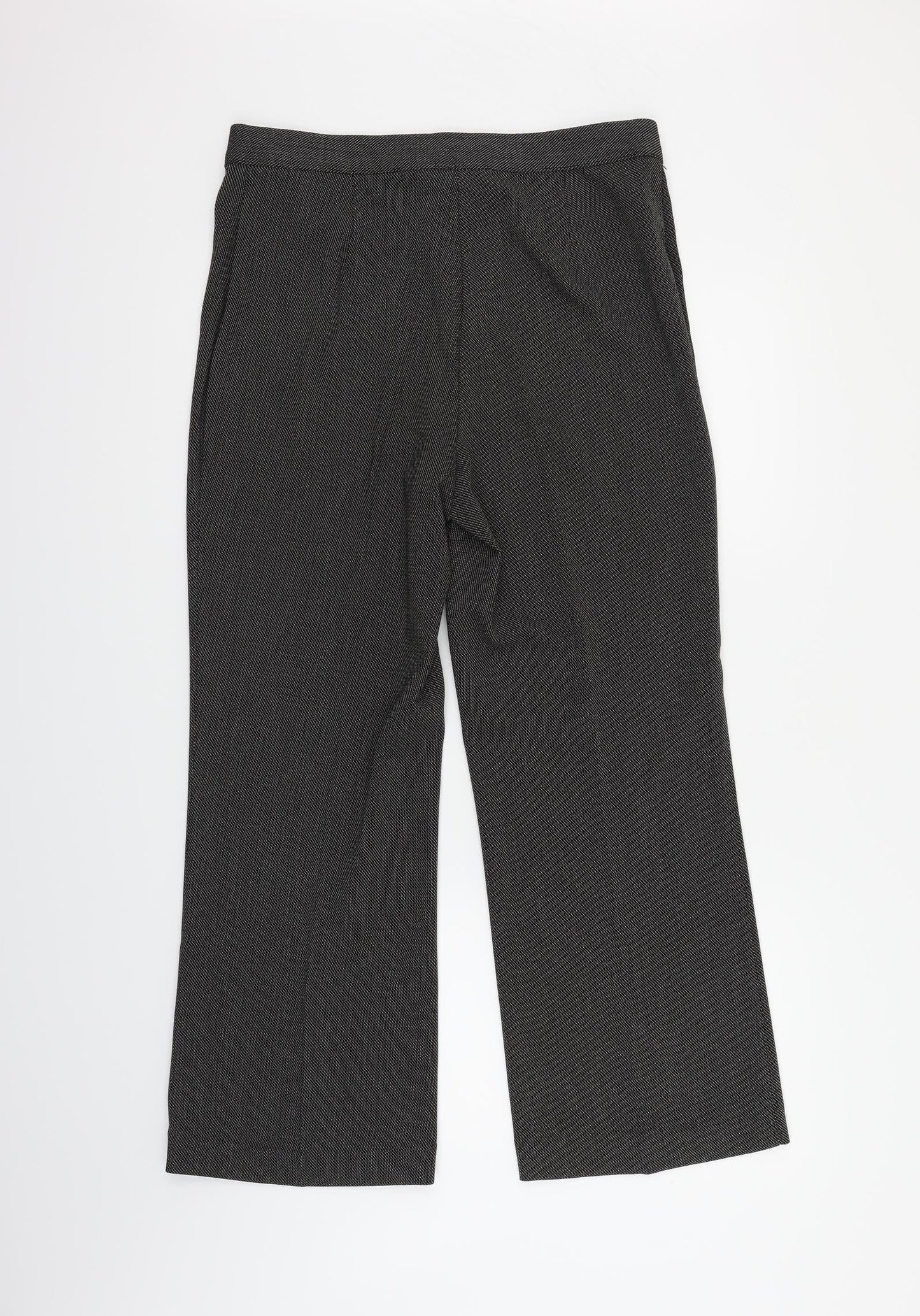 Womens UK Size 14 Marks and Spencer Regular Fit  Grey Trousers