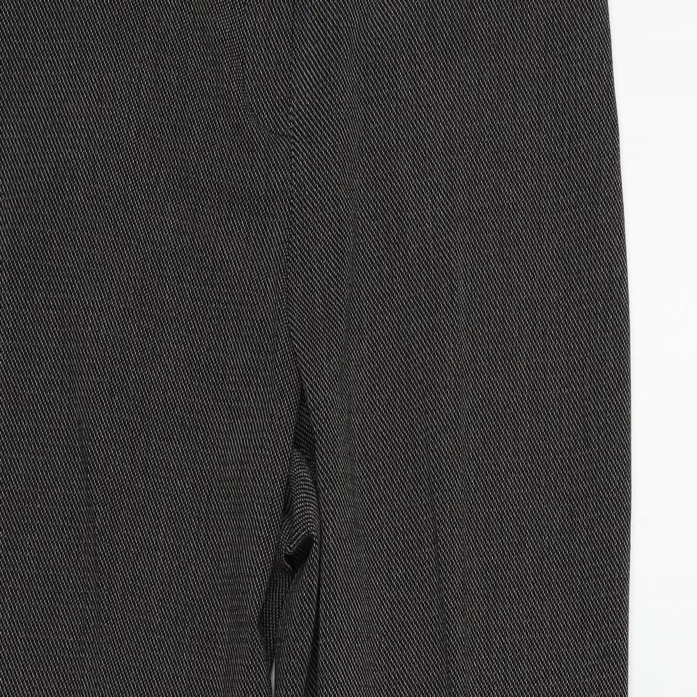 Womens UK Size 14 Marks and Spencer Regular Fit  Grey Trousers