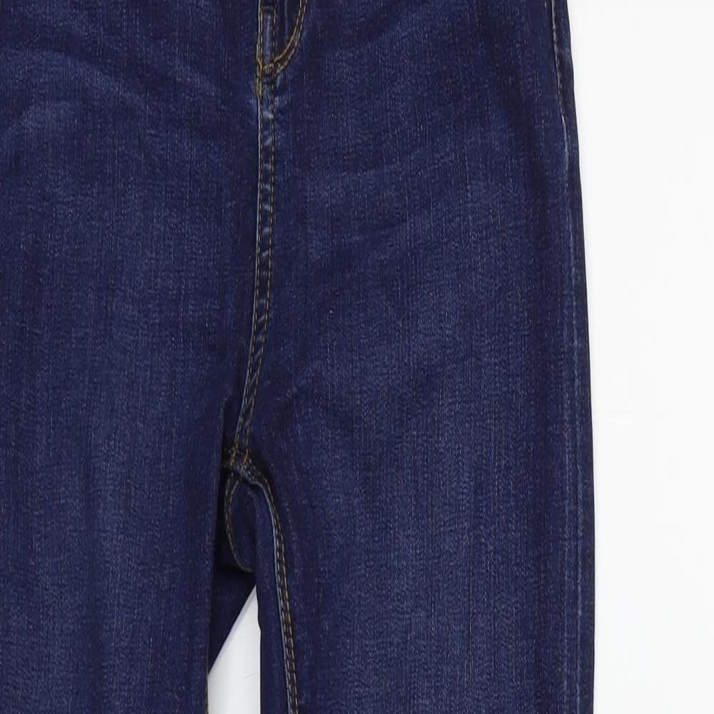 Topshop Girls Blue   Straight Jeans Size S
