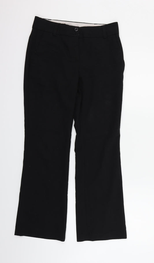 TU Womens Black   Trousers  Size 8 L26 in