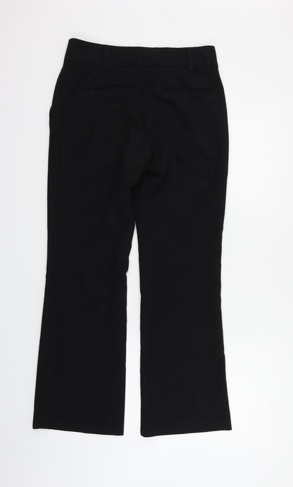 TU Womens Black   Trousers  Size 8 L26 in