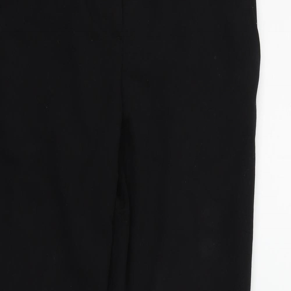 TU Womens Black   Trousers  Size 8 L26 in