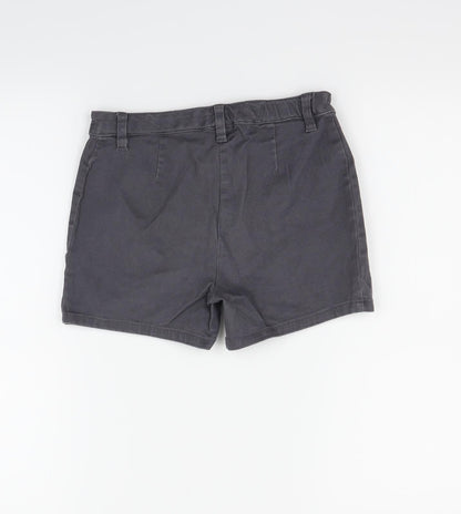 NEXT Girls Grey   Cut-Off Shorts Size 10 Years