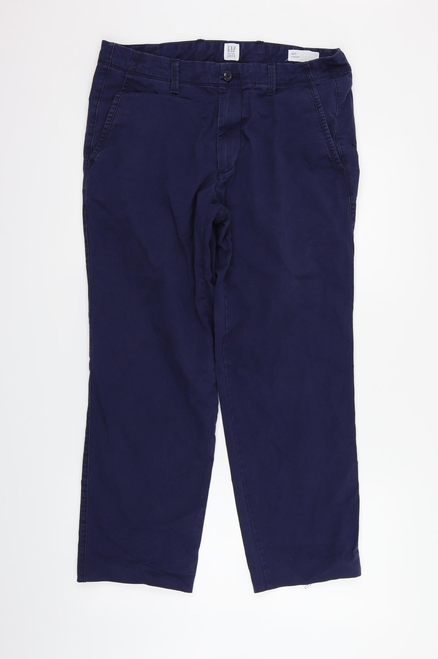 Womens UK Size 32 in Gap Regular Fit  Blue Trousers