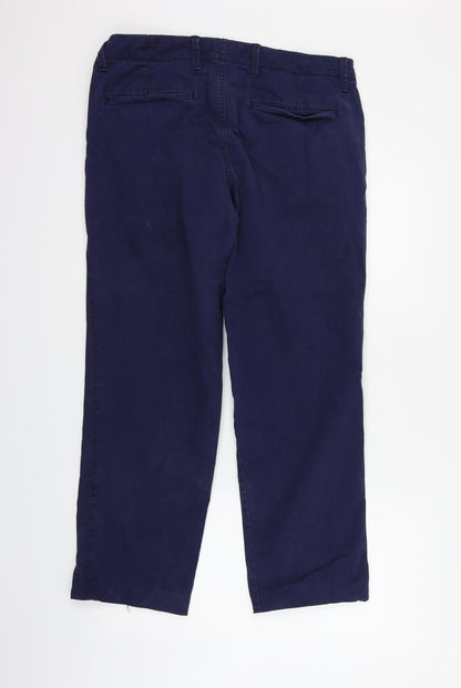 Womens UK Size 32 in Gap Regular Fit  Blue Trousers