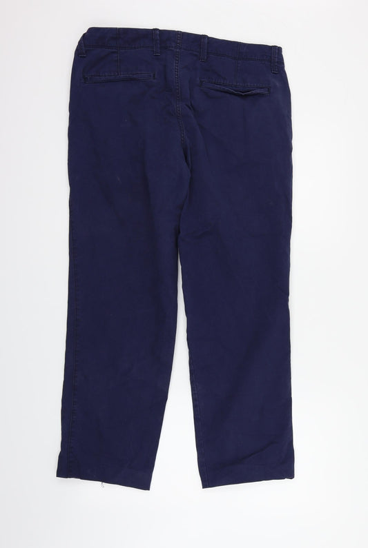 Womens UK Size 32 in Gap Regular Fit  Blue Trousers
