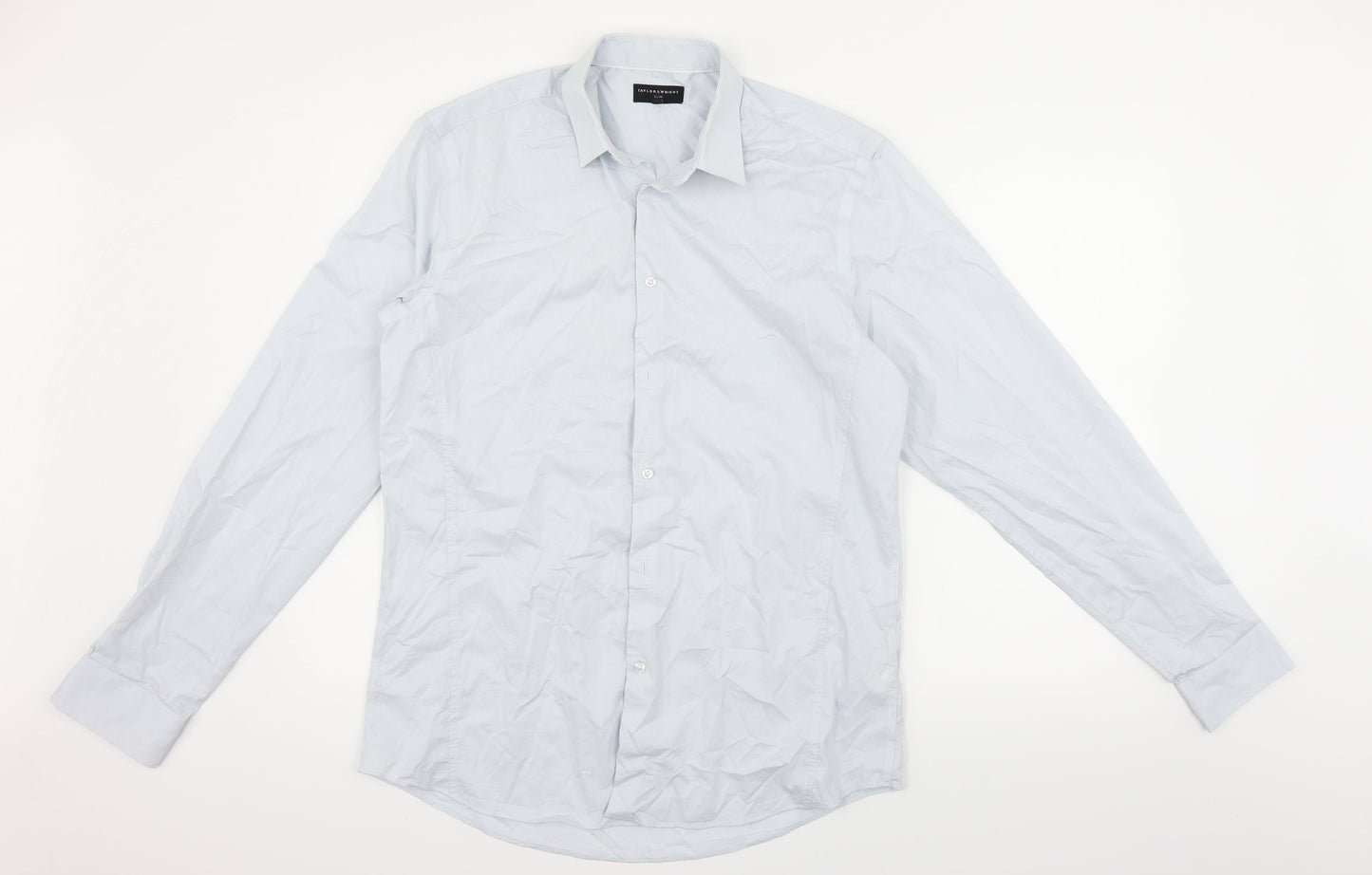 Taylor & Wright  Womens Blue   Basic Button-Up Size M
