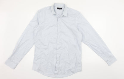 Taylor & Wright  Womens Blue   Basic Button-Up Size M