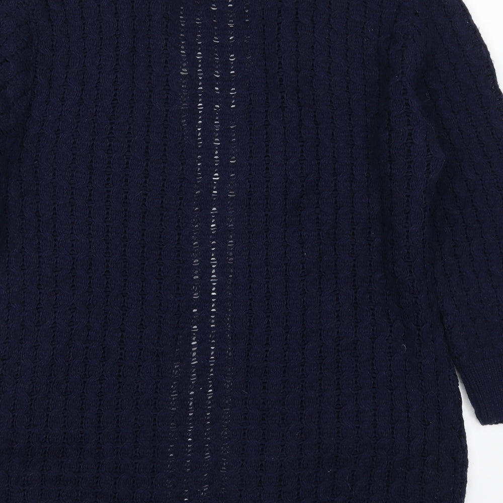 Glimpse Womens Blue   Cardigan Jumper Size L