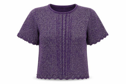 Bonmarché Womens Purple Pullover Jumper Size M