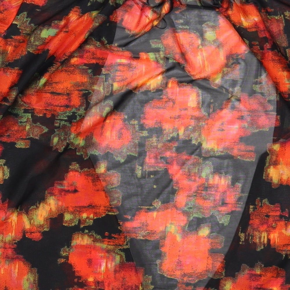 Atmosphere Womens Red Geometric  Jacket  Size 16