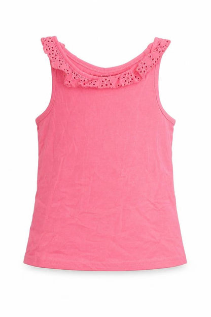 Nutmeg Girls Pink   Basic Tank Size 2-3 Years
