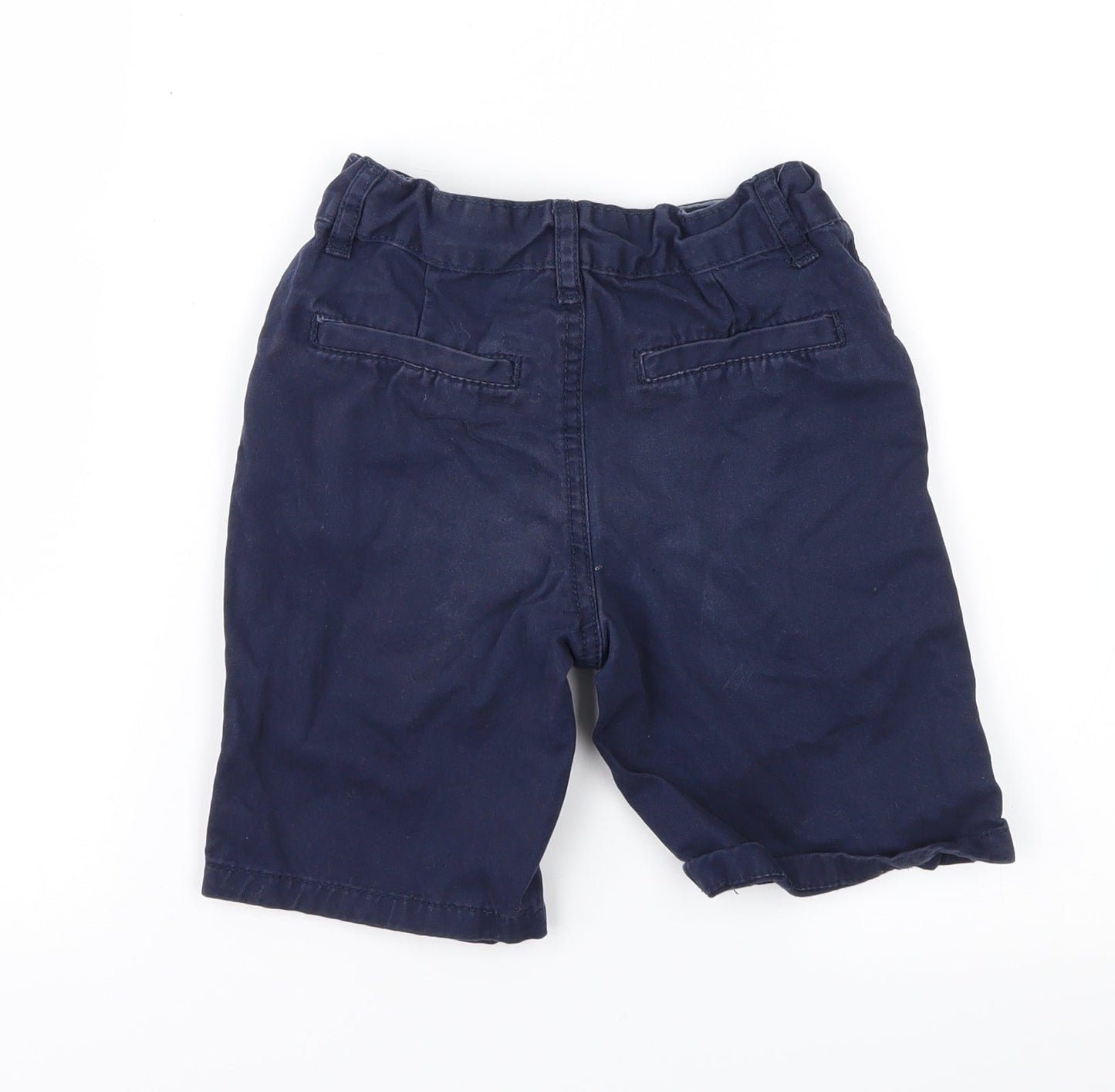 Denim & Co. Boys Blue   Chino Shorts Size 5-6 Years