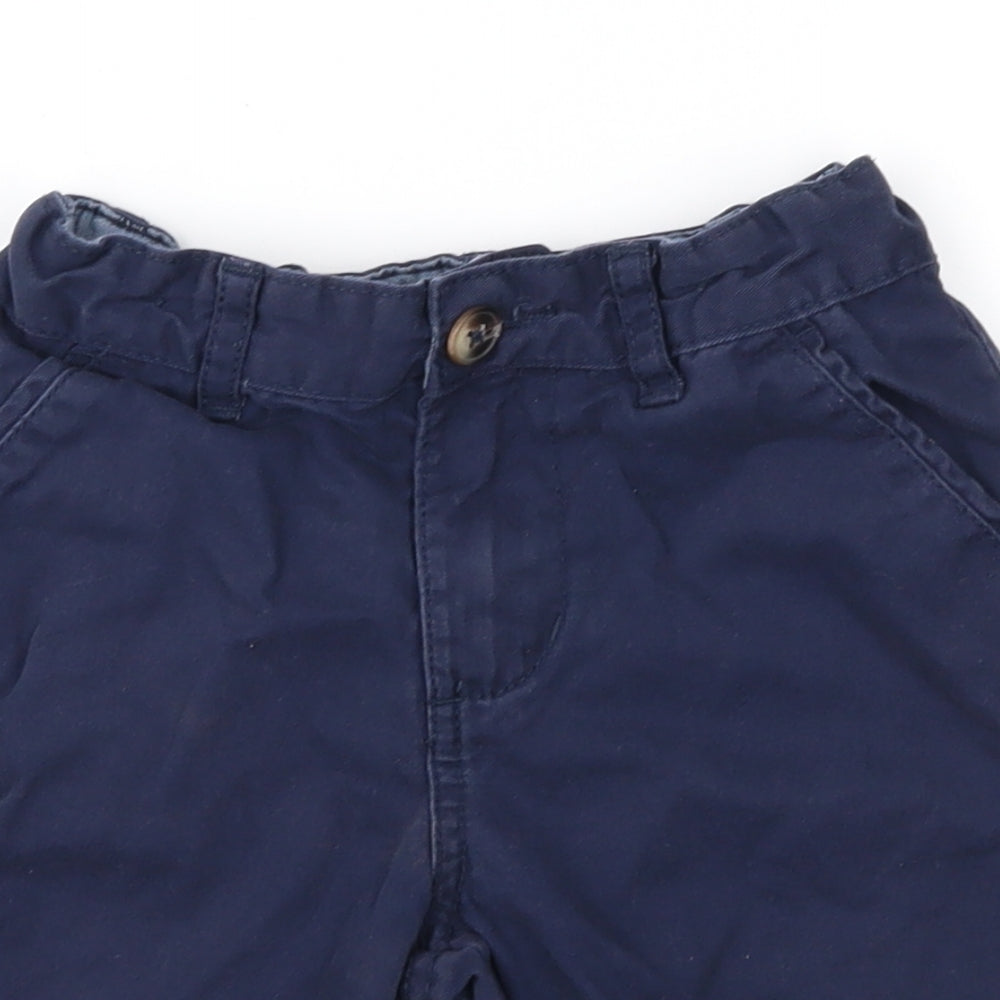 Denim & Co. Boys Blue   Chino Shorts Size 5-6 Years