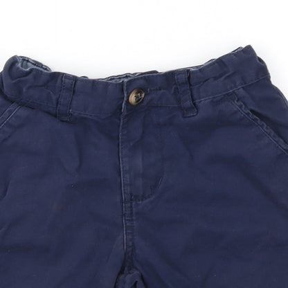 Denim & Co. Boys Blue   Chino Shorts Size 5-6 Years