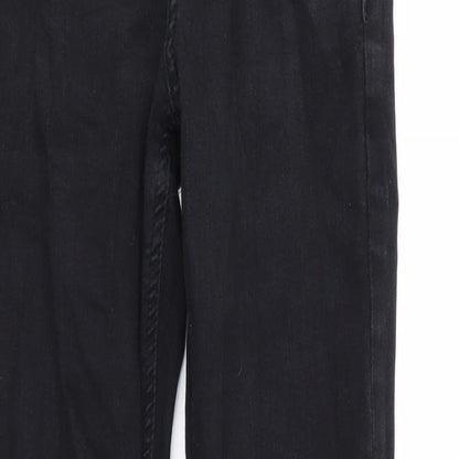Topshop Womens Black  Denim Skinny Jeans Size 26 in L32 in
