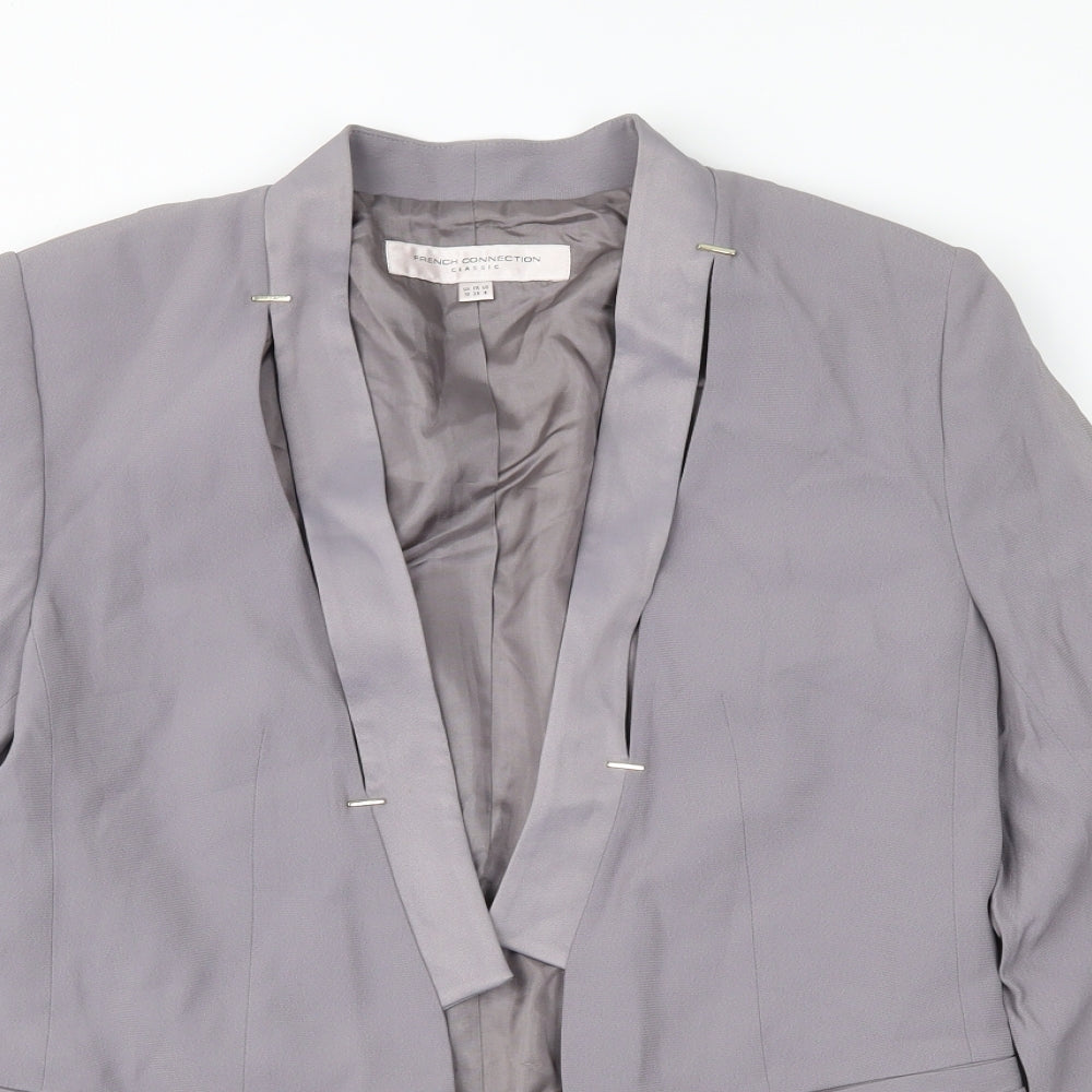 French Connection Womens Grey   Jacket  Size 10