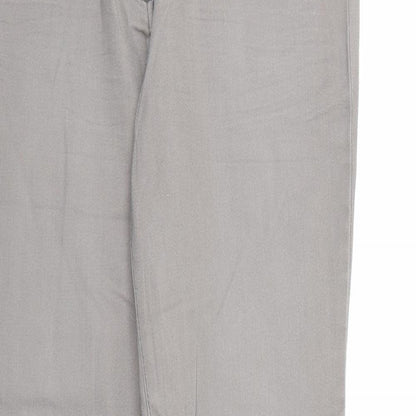 Gina Benotti Womens Grey  Denim Straight Jeans Size 10 L30 in