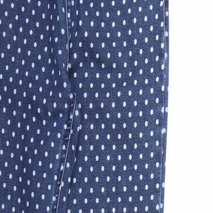 Womens UK Size 6 Stradivarius Regular Fit Skinny Blue Jeans