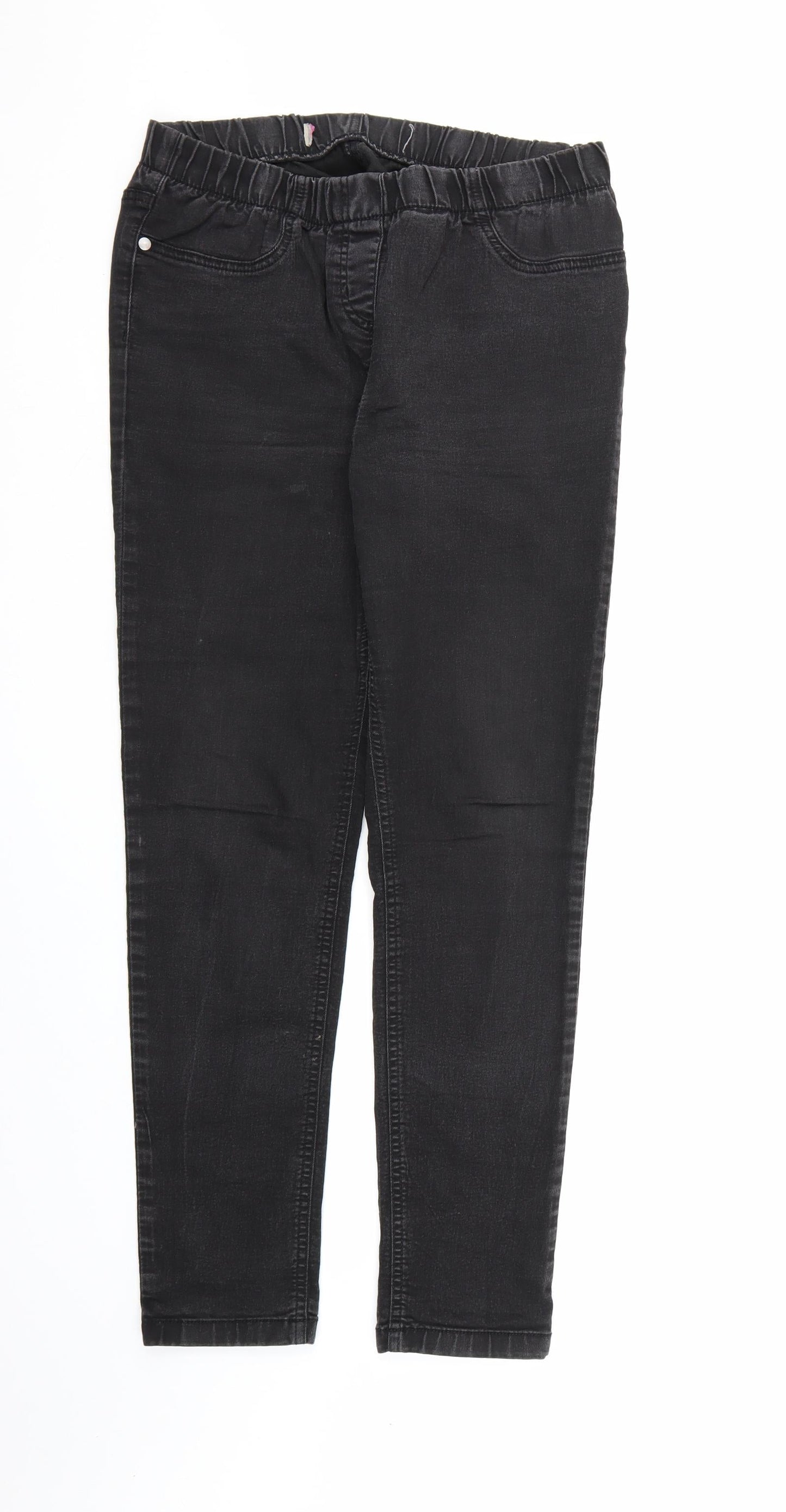 Womens UK Size  Preworn Regular Fit Jegging Black Jeans