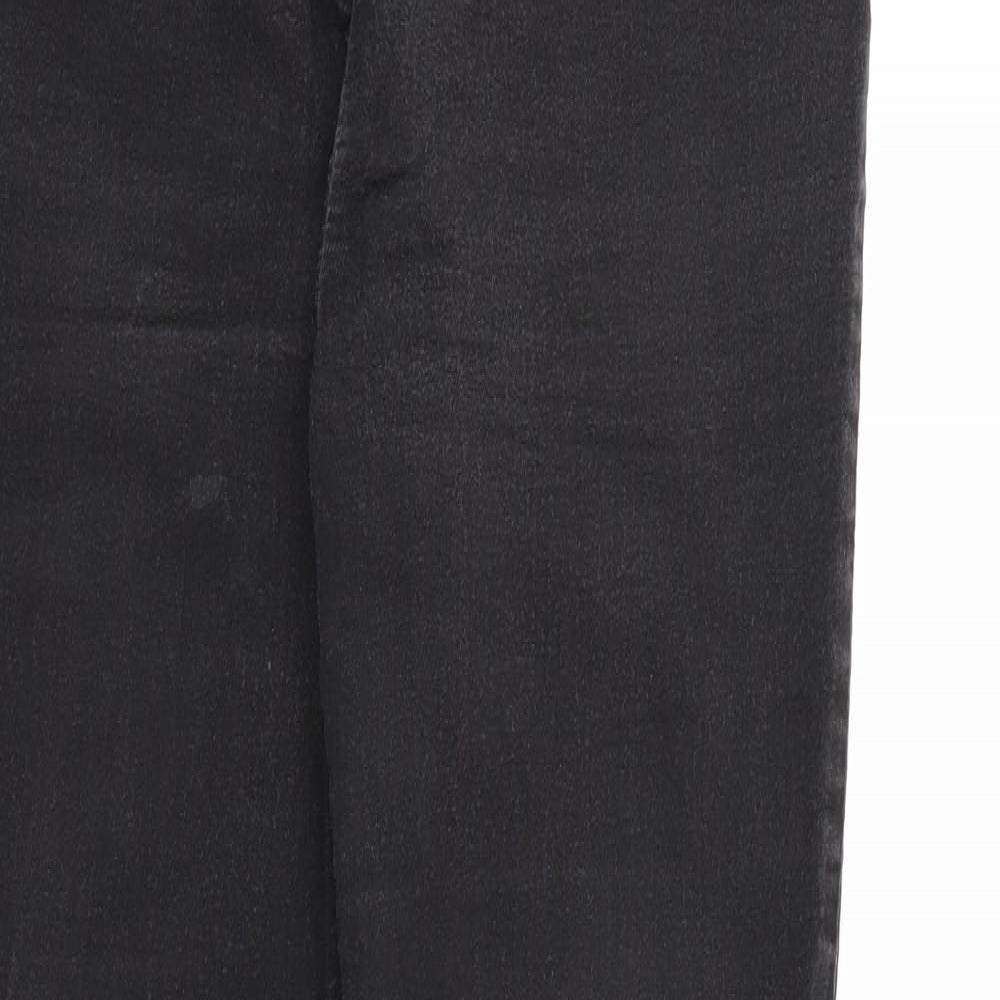 Womens UK Size  Preworn Regular Fit Jegging Black Jeans