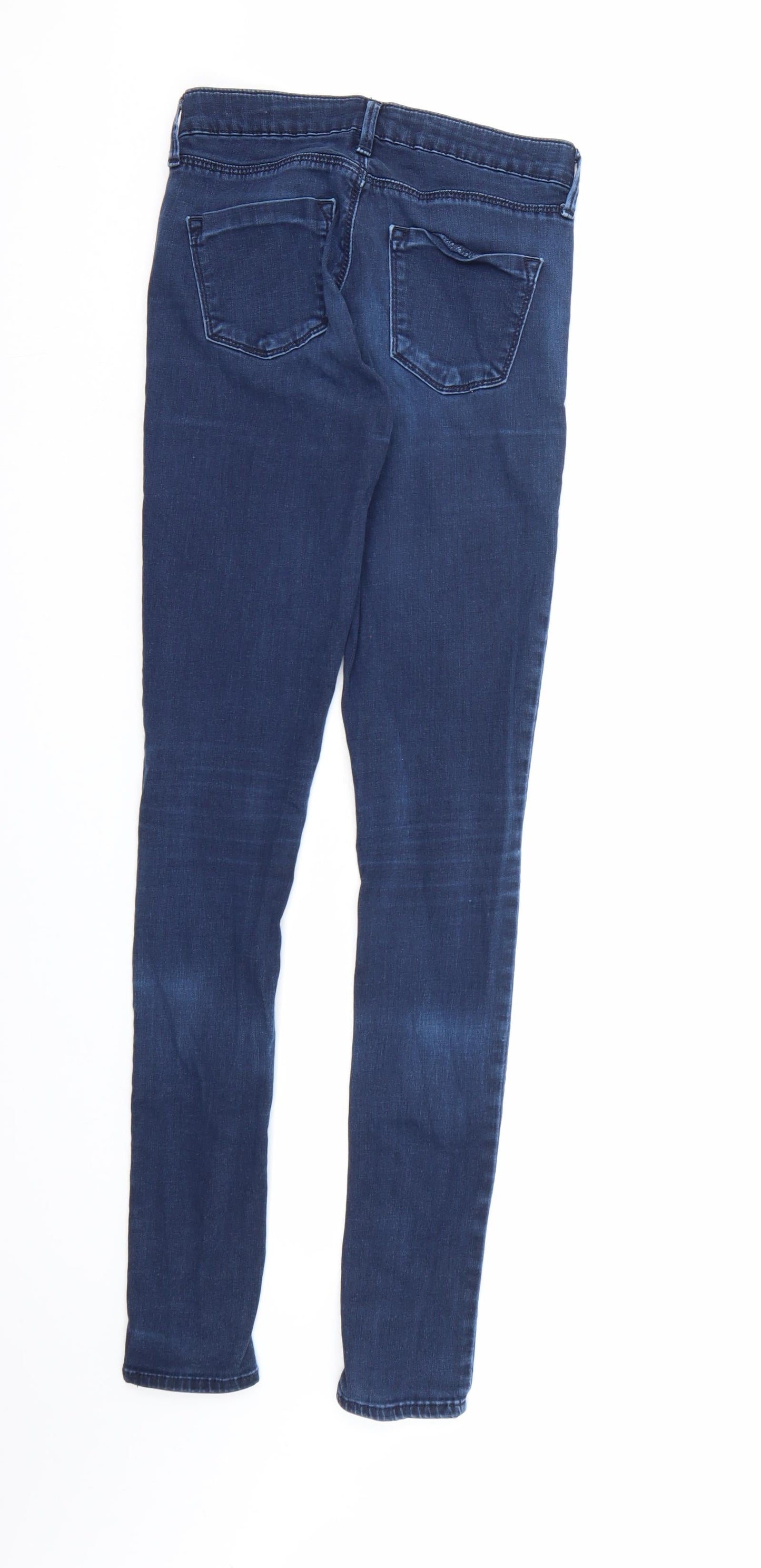 Topshop Womens Blue  Denim Skinny Jeans  L32 in