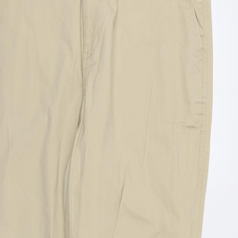 TU Womens Beige   Chino Trousers Size 18 L28 in