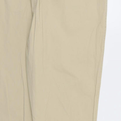 TU Womens Beige   Chino Trousers Size 18 L28 in