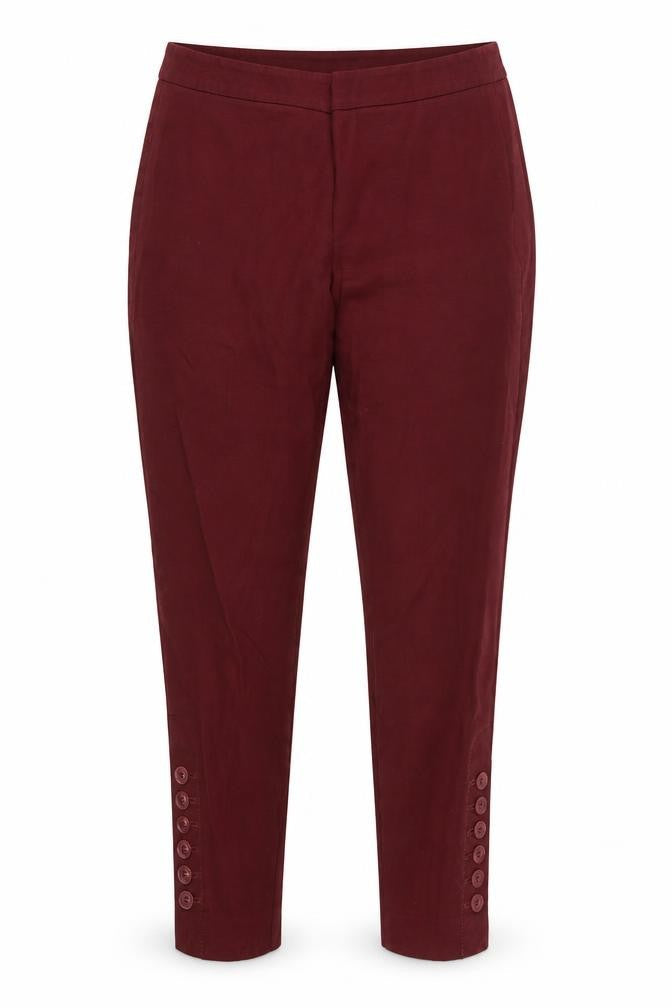 Womens UK Size 6 Talbots Regular Fit  Purple Trousers