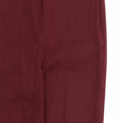 Womens UK Size 6 Talbots Regular Fit  Purple Trousers