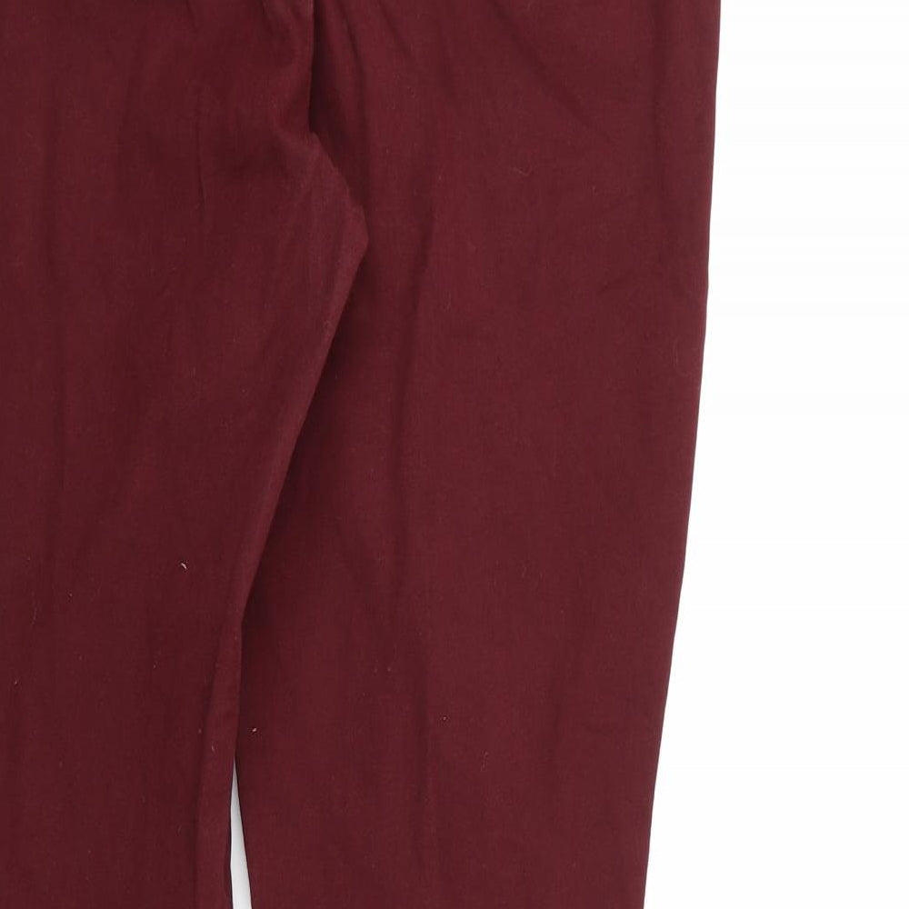 Womens UK Size 6 Talbots Regular Fit  Purple Trousers