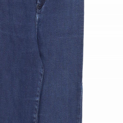 Topshop Womens Blue  Denim Skinny Jeans  L32 in