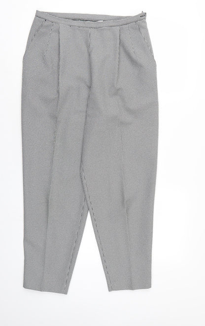 Womens UK Size 14 Marks and Spencer Regular Fit  White Trousers