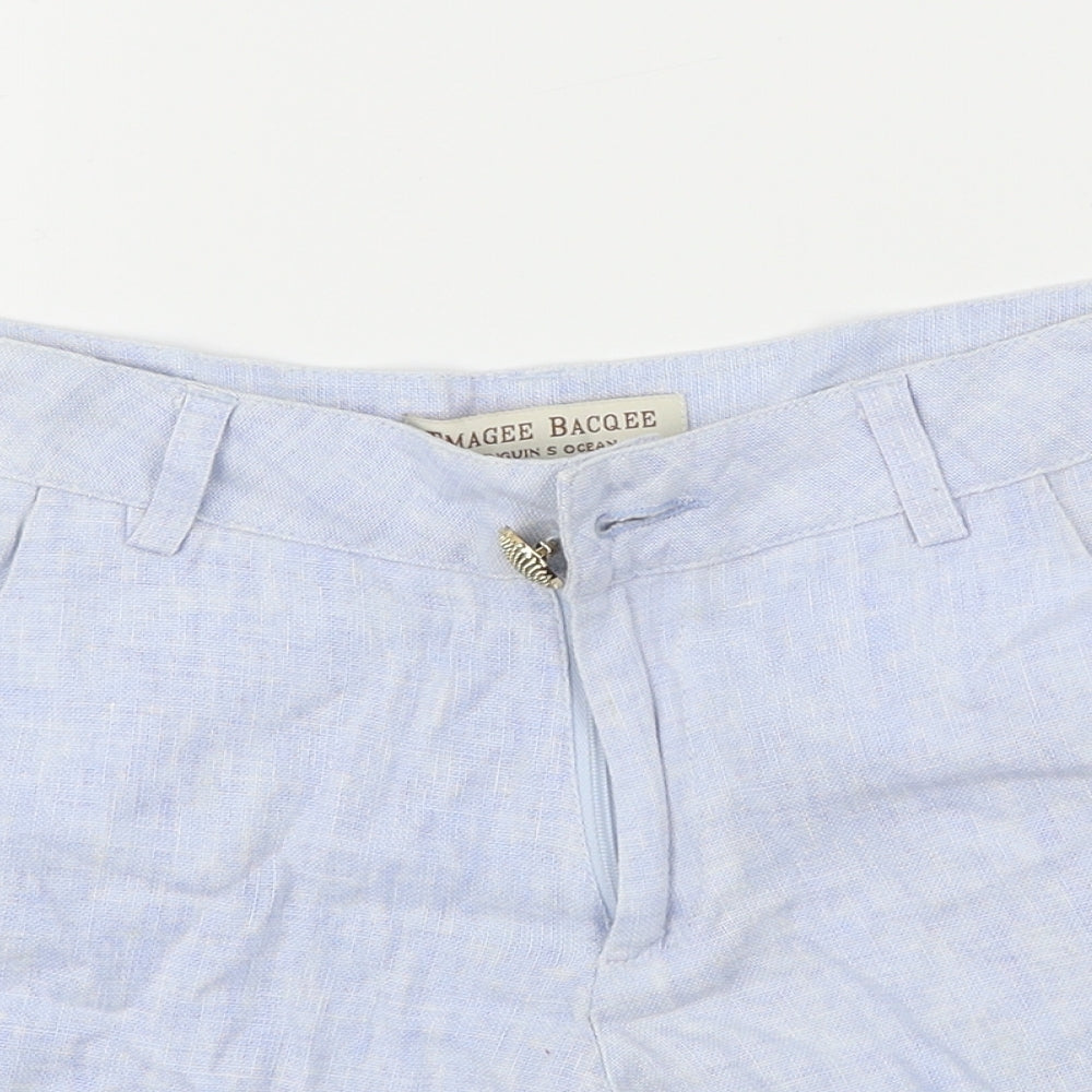 tmagee bacqee Womens Blue   Chino Shorts Size S