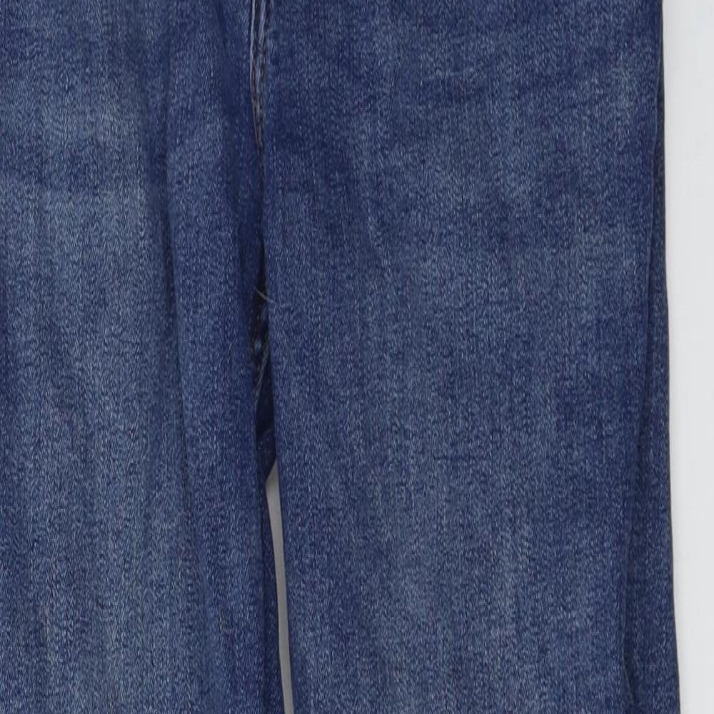 Zara Womens Blue   Straight Jeans Size 28 in L24 in