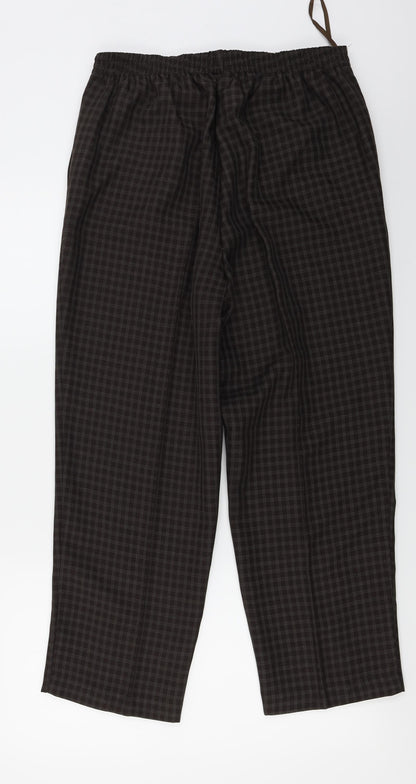 Womens UK Size 12 BM Regular Fit  Blue Trousers