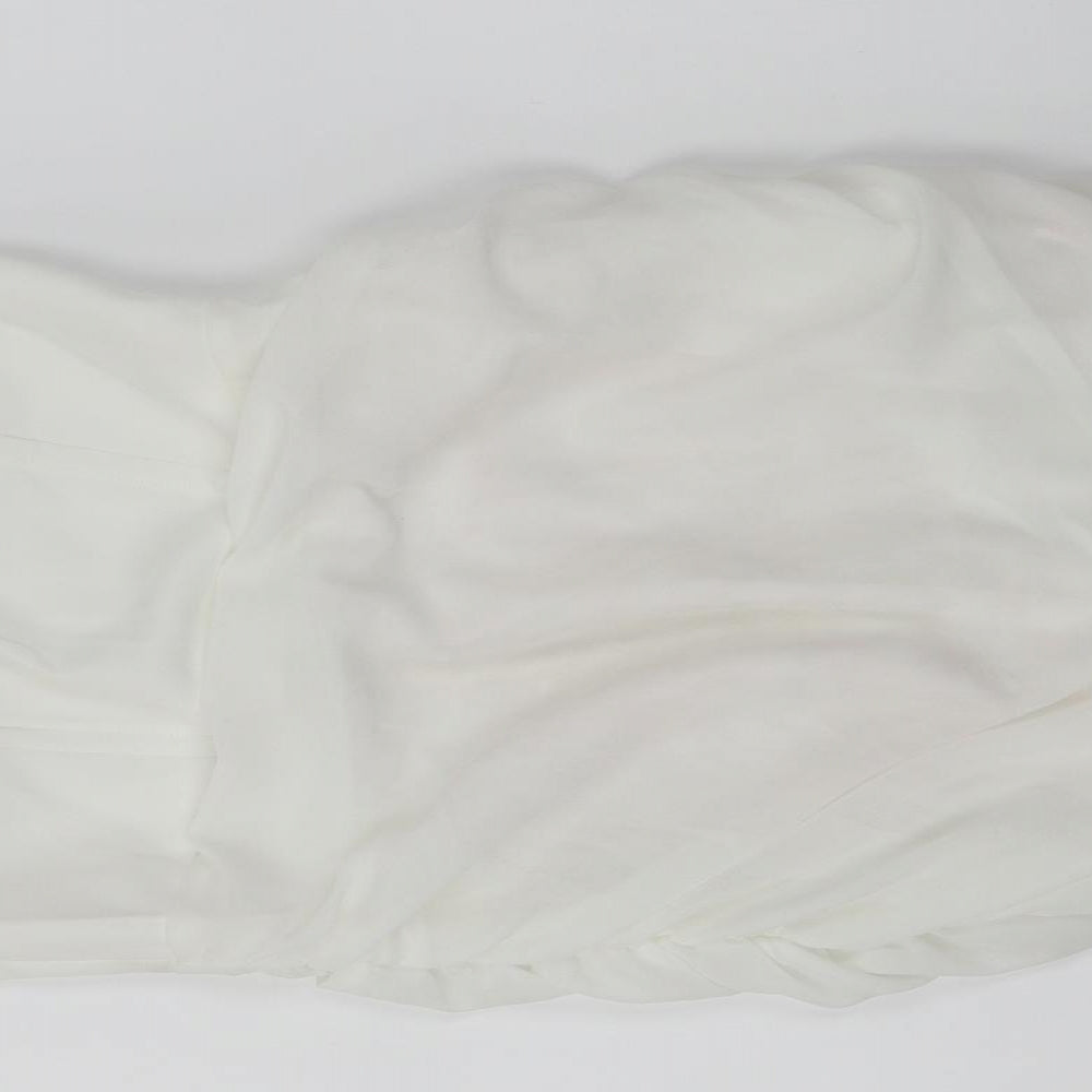 PRETTYLITTLETHING Womens White   Bodycon  Size 8