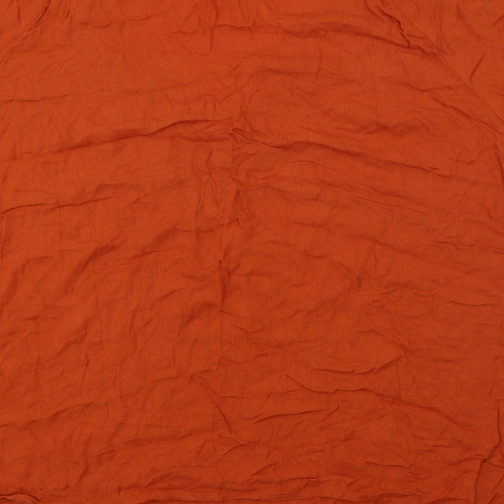 F&F  Womens Orange   Basic Blouse Size 22