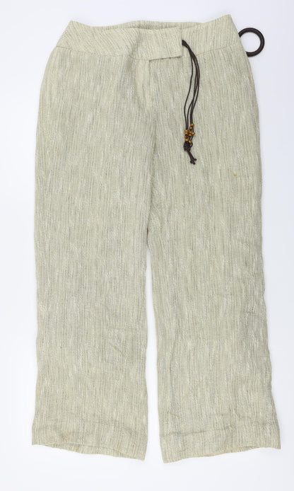 kalico  Womens Beige   Trousers  Size 12 L25 in