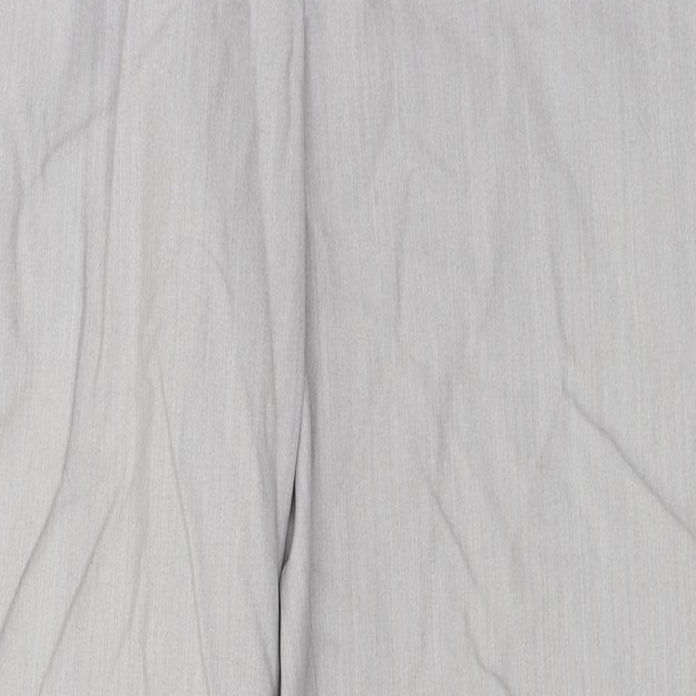 Womens UK Size 12 Marks and Spencer Regular Fit  Grey Trousers