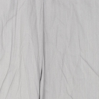 Womens UK Size 12 Marks and Spencer Regular Fit  Grey Trousers