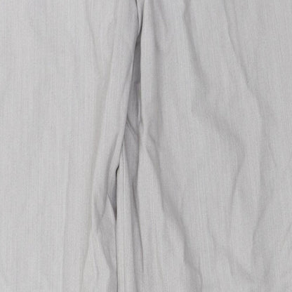 Womens UK Size 12 Marks and Spencer Regular Fit  Grey Trousers