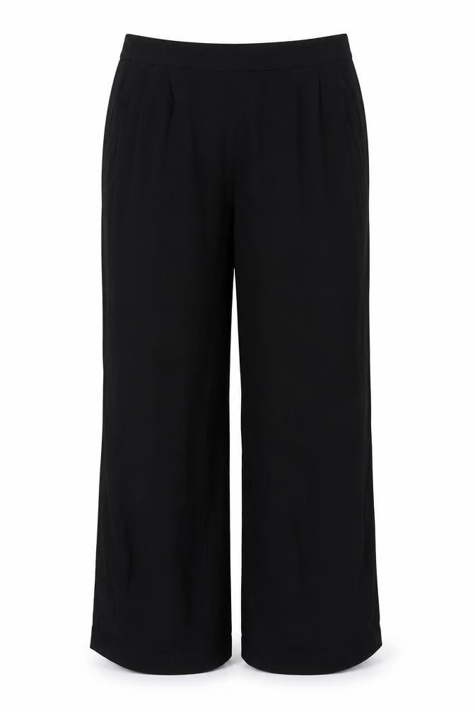 Womens UK Size 12 Wallis Regular Fit  Black Trousers