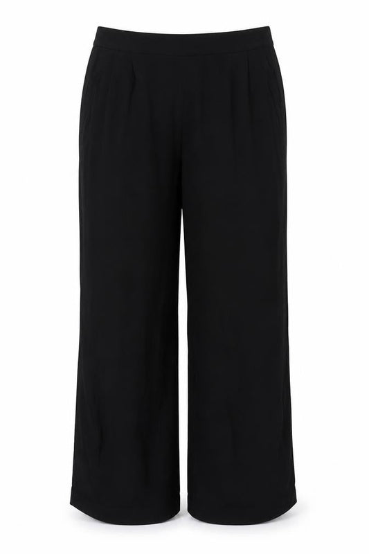 Womens UK Size 12 Wallis Regular Fit  Black Trousers