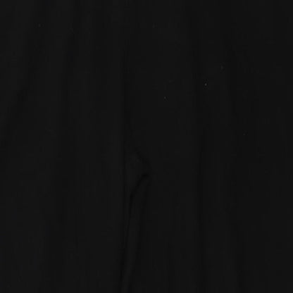 WOW Womens Black   Trousers  Size 14 L22 in